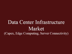 Data Center Infrastructure Market Capex—A Look into 2023"