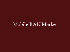 Mobile RAN Market—A Look into 2023"