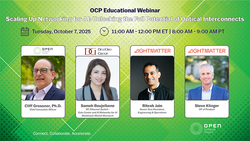 OCP Webinar - Scaling Up Networking for AI: Unlocking the Full Potential of Optical Interconnects