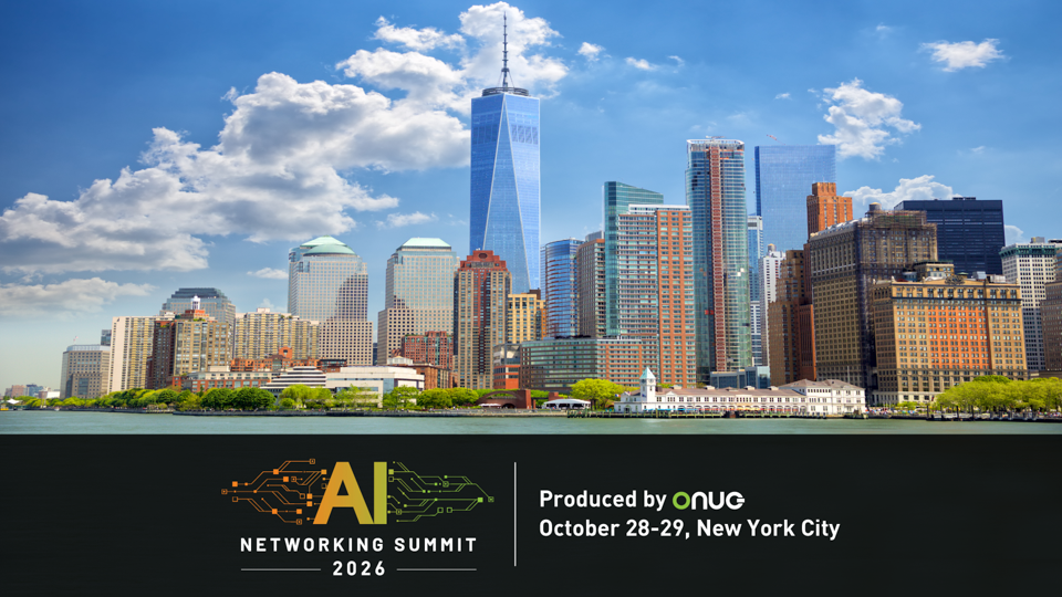ONUG AI Networking Summit NYC 2026